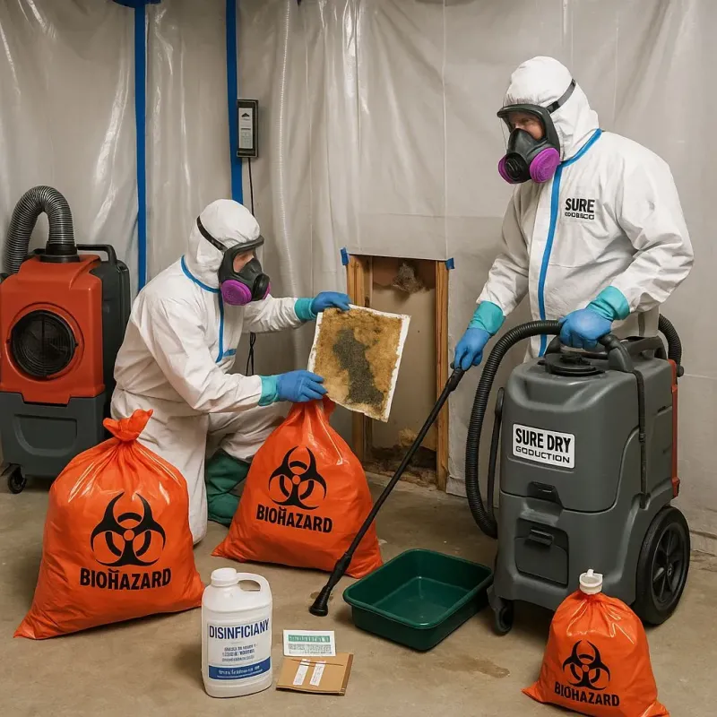 Contaminated Water Handling Protocols process in Bellwood, PA