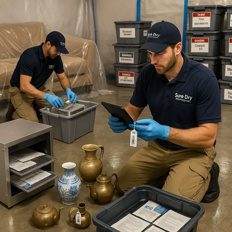 Content Protection and Restoration process in Bellwood, PA