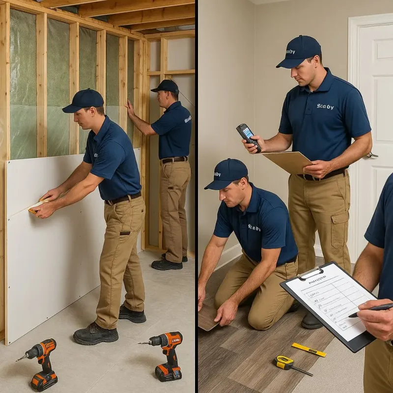 Repairs and Reconstruction process in Bellwood, PA