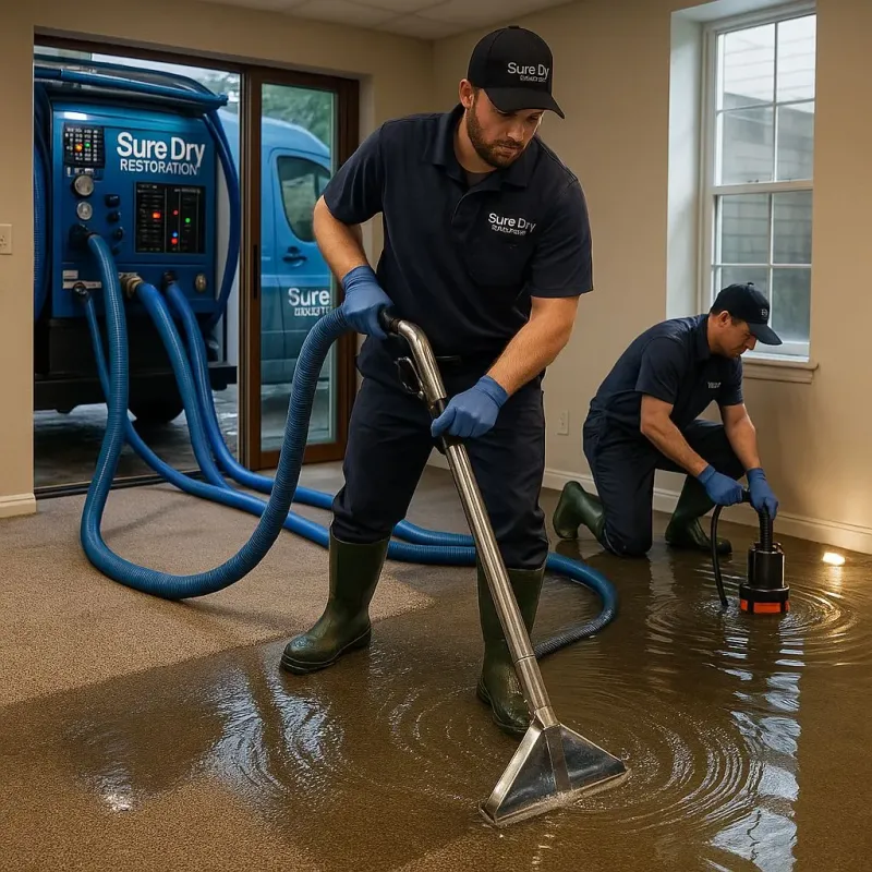 Water Extraction and Removal process in Bellwood, PA